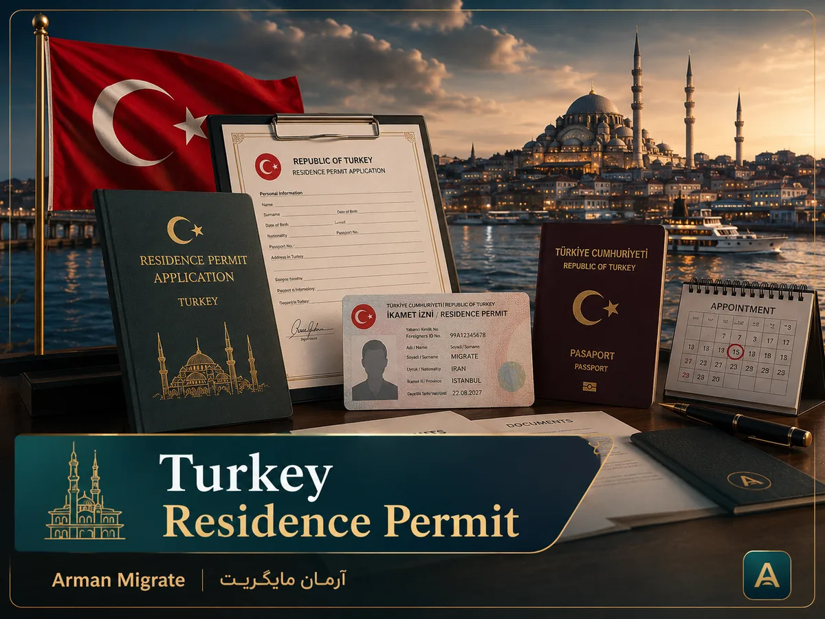 اقامت ترکیه و کیملیک برای ایرانیان | Turkey Residence Permit