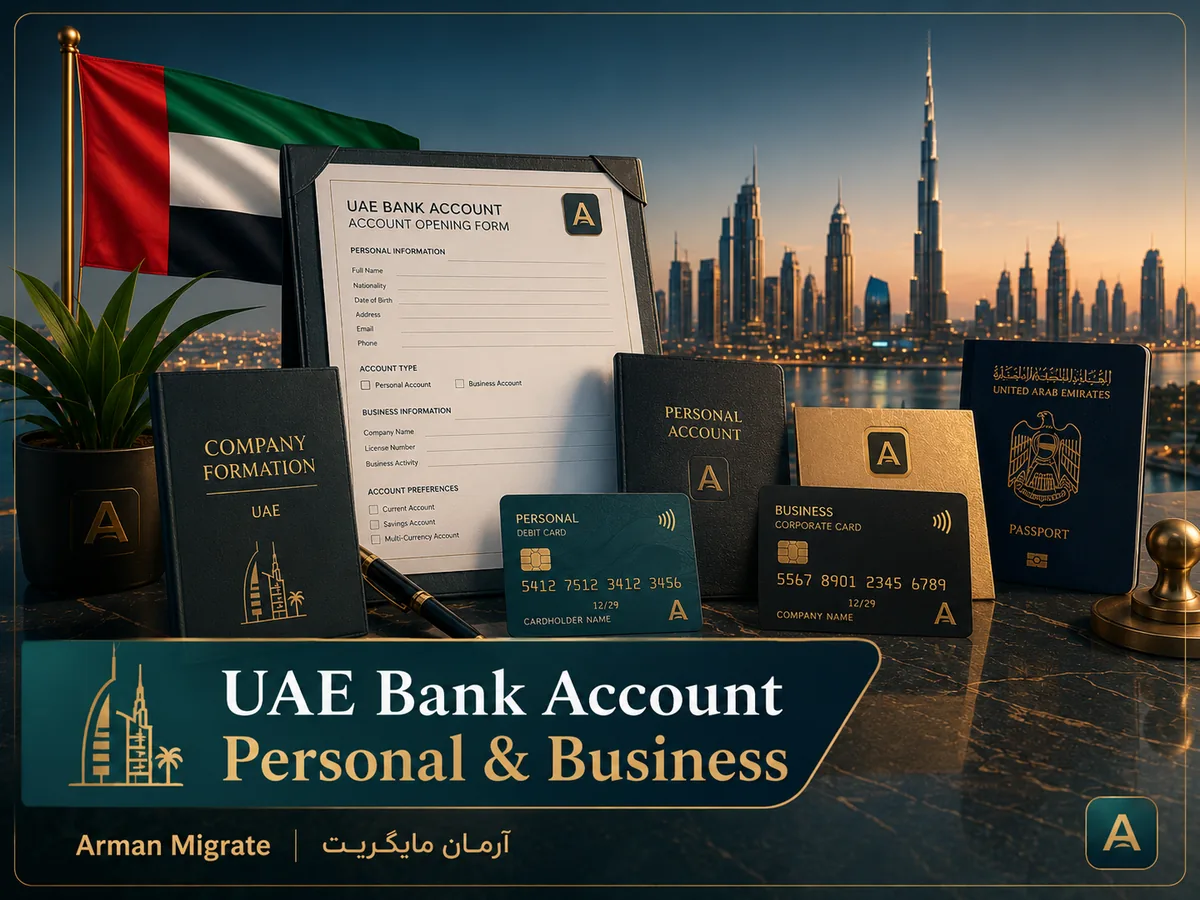 افتتاح حساب بانکی امارات برای ایرانیان و فریلنسرها